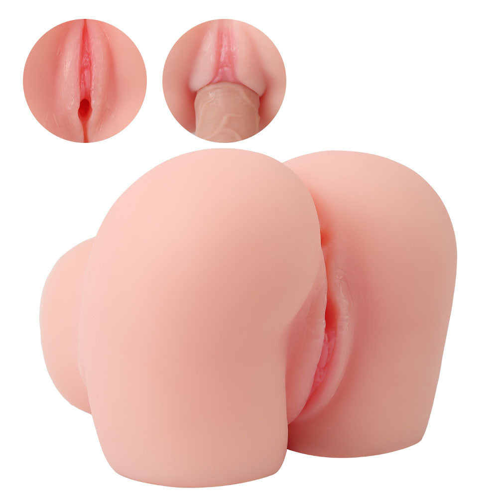 Quusvik- 2.2lb Realistic Sex Dolls Pocket Pussy Ass Vagina Sex Stroker - Quusvik