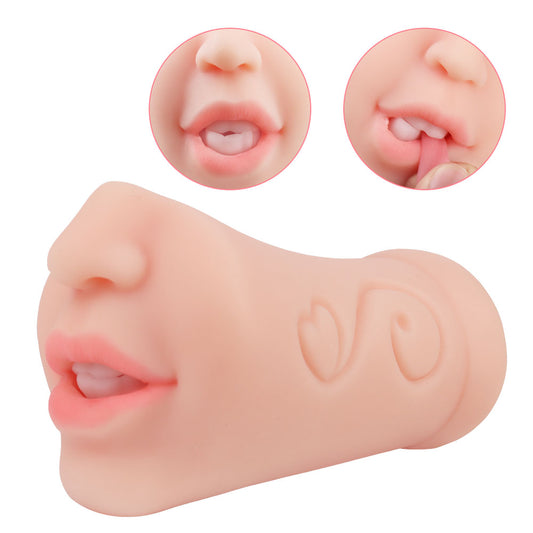 Quusvik- Pocket Pussy Realistic Oral Sex Male Masturbator Sex Toys For Men - Quusvik
