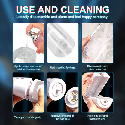 Quusvik Interactive Juicing Blowjob Male Masturbator Toy1