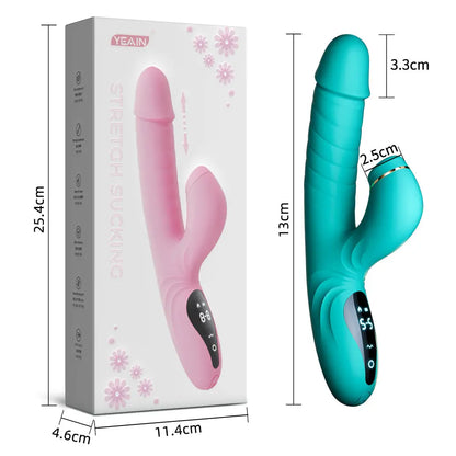 Quusvik Suck Telescopic Heating Vibrator4