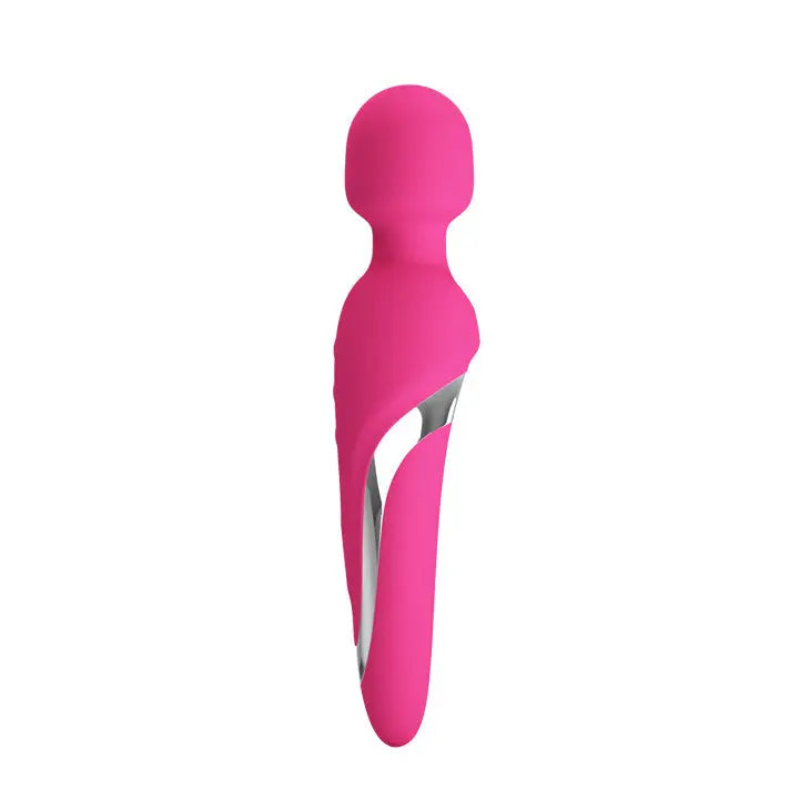 Quusvik rechargeable 7-function heated massage wand vibrator for women0