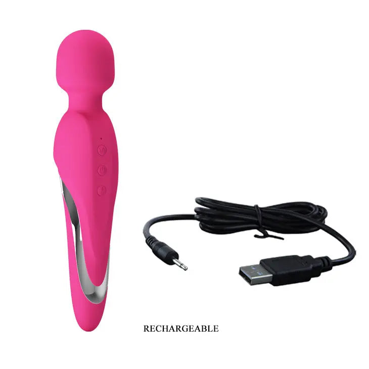 Quusvik rechargeable 7-function heated massage wand vibrator for women4