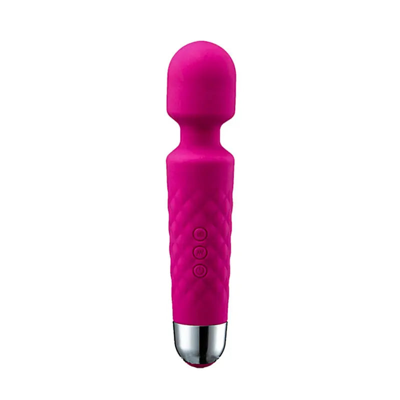 Quusvik Pink Vibrating Massager Wand for Women0