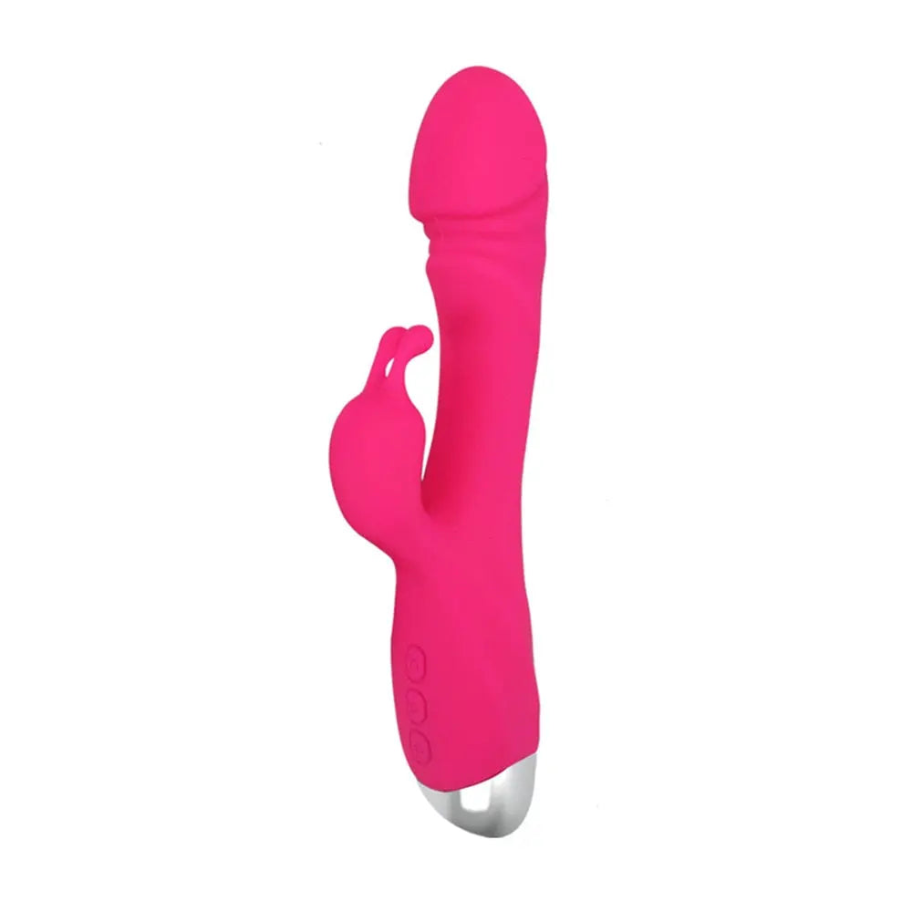 Quusvik Rabbit Vibrator for Vagina, G Spot, Clitoris, and Nipple Stimulation - Dual Stimulator Massager Women's Toy1