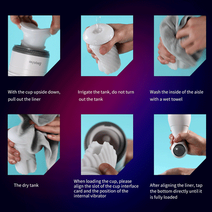 Quusvik- Automatic Sucking Masturbation Blowjob Masturbator Vibrating Oral Sex Toys For Men - Quusvik