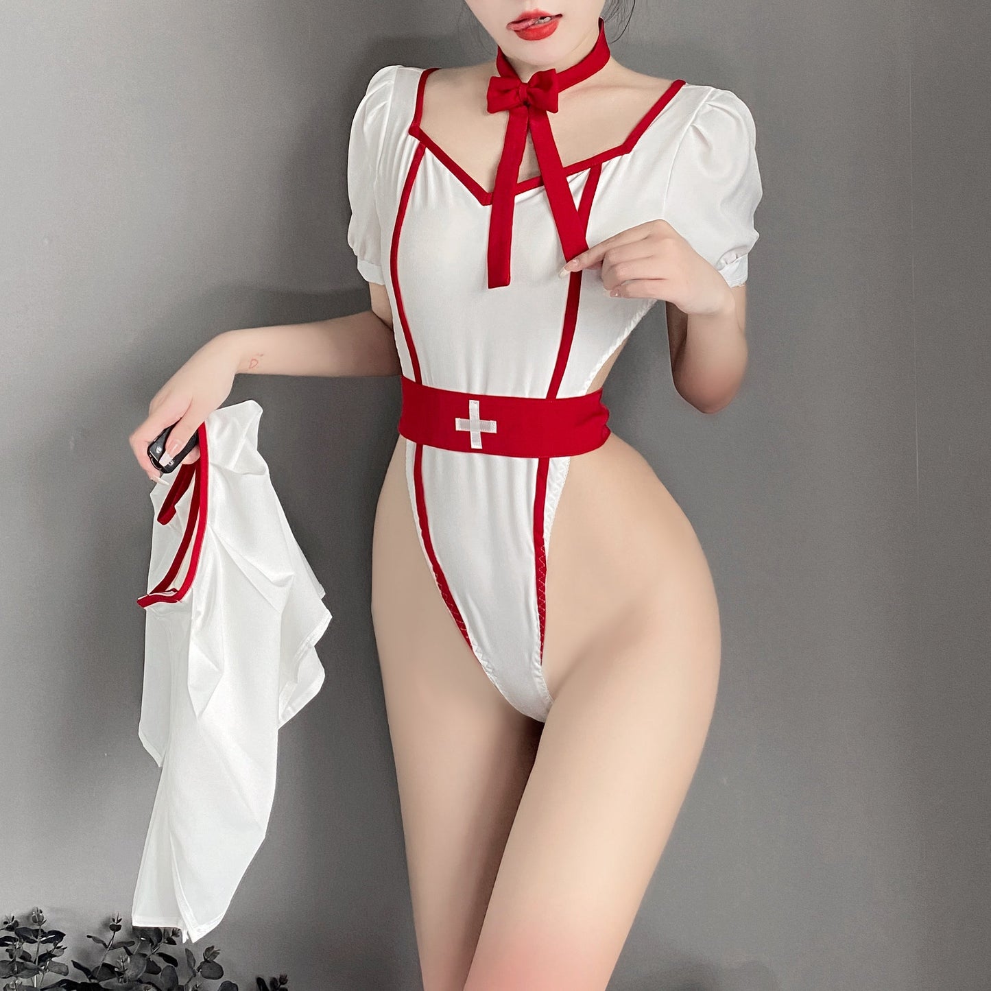 T-2619 Sexy hot nurse uniform - Quusvik