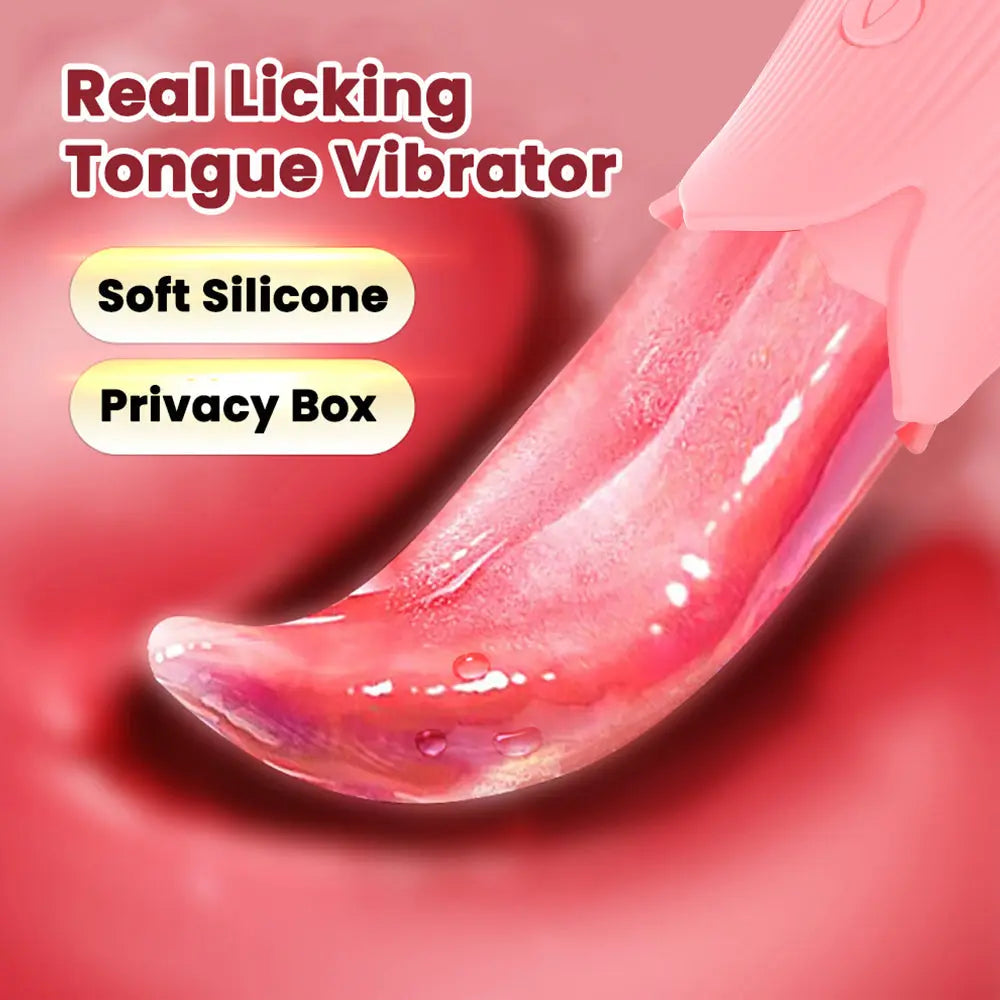 Quusvik tongue licking vibrator for anal, clitoral stimulation and nipple massage6