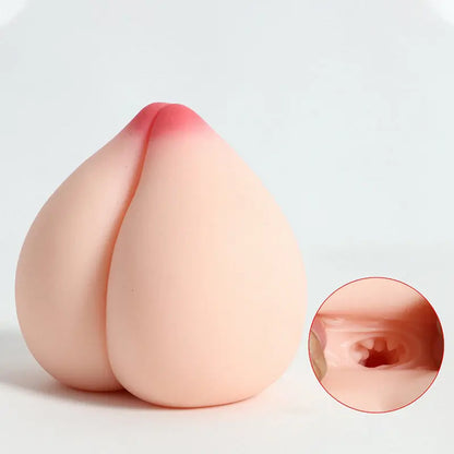 Quusvik Decompression Peach Male Masturbation Toy Realistic Pocket Pussy Vagina0