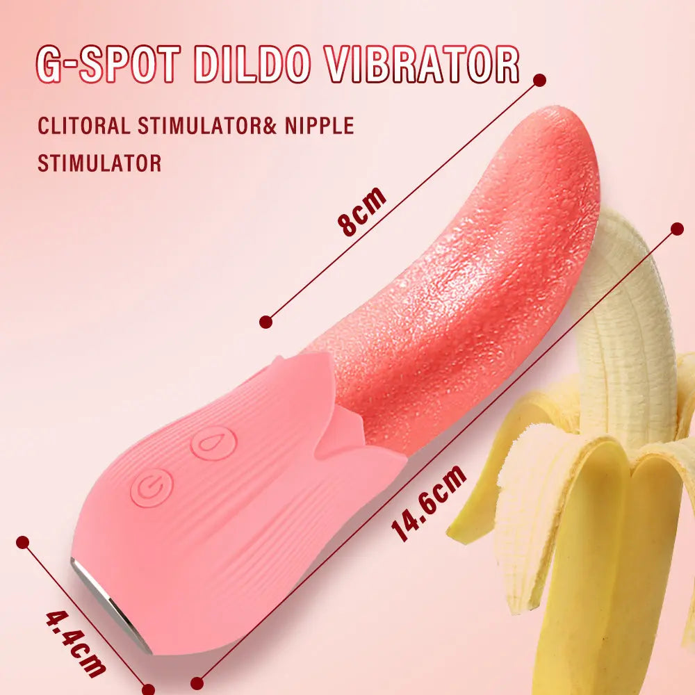 Quusvik tongue licking vibrator for anal, clitoral stimulation and nipple massage3