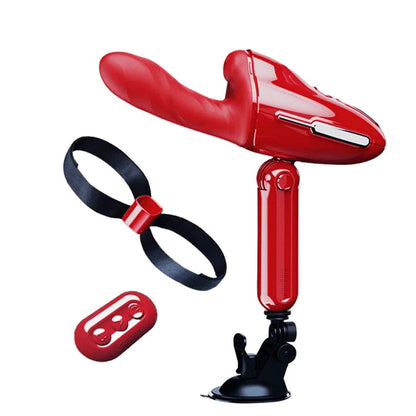 Quusvik- Ultimate Pleasure Experience: Warmth, Adjustable Speeds, Dual Stimulation, Powerful Vibrations, and Auto-Thrust Technology Device - Quusvik