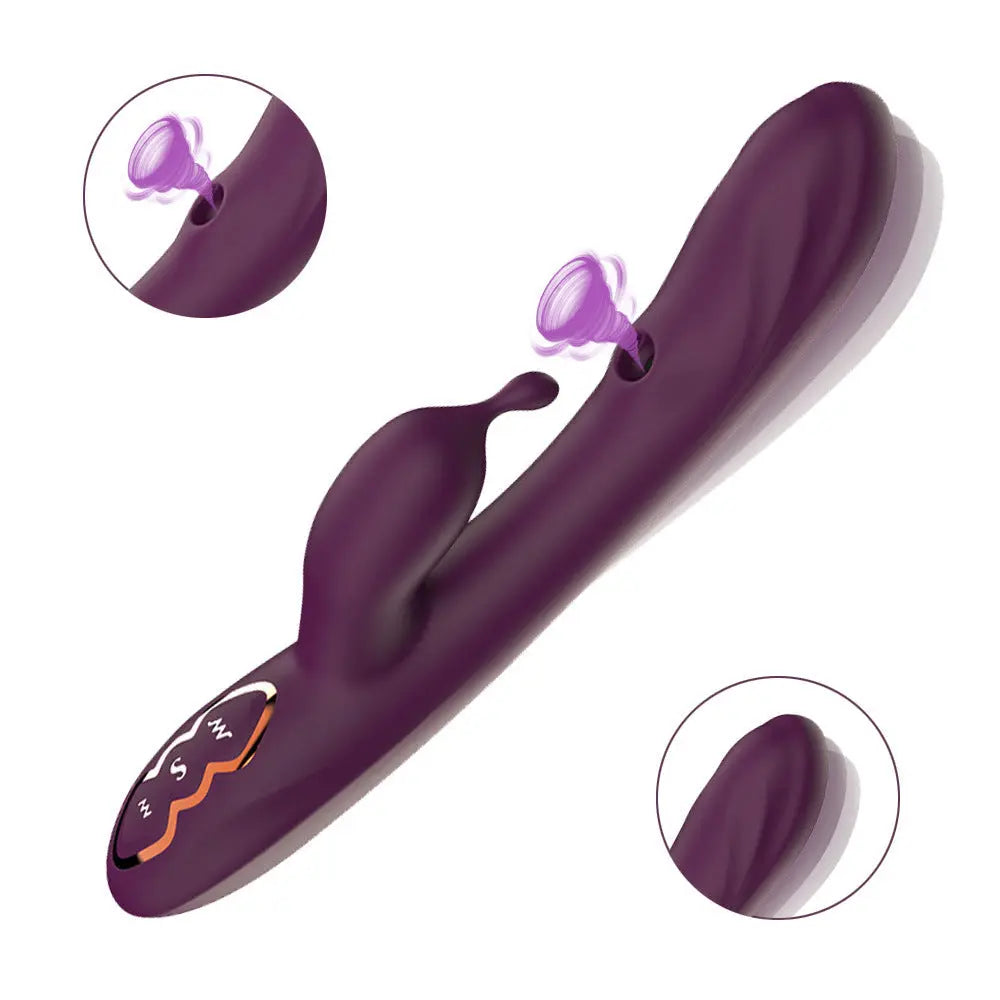 Quusvik 7-Frequency G-Spot Suction Vibrator for Women5