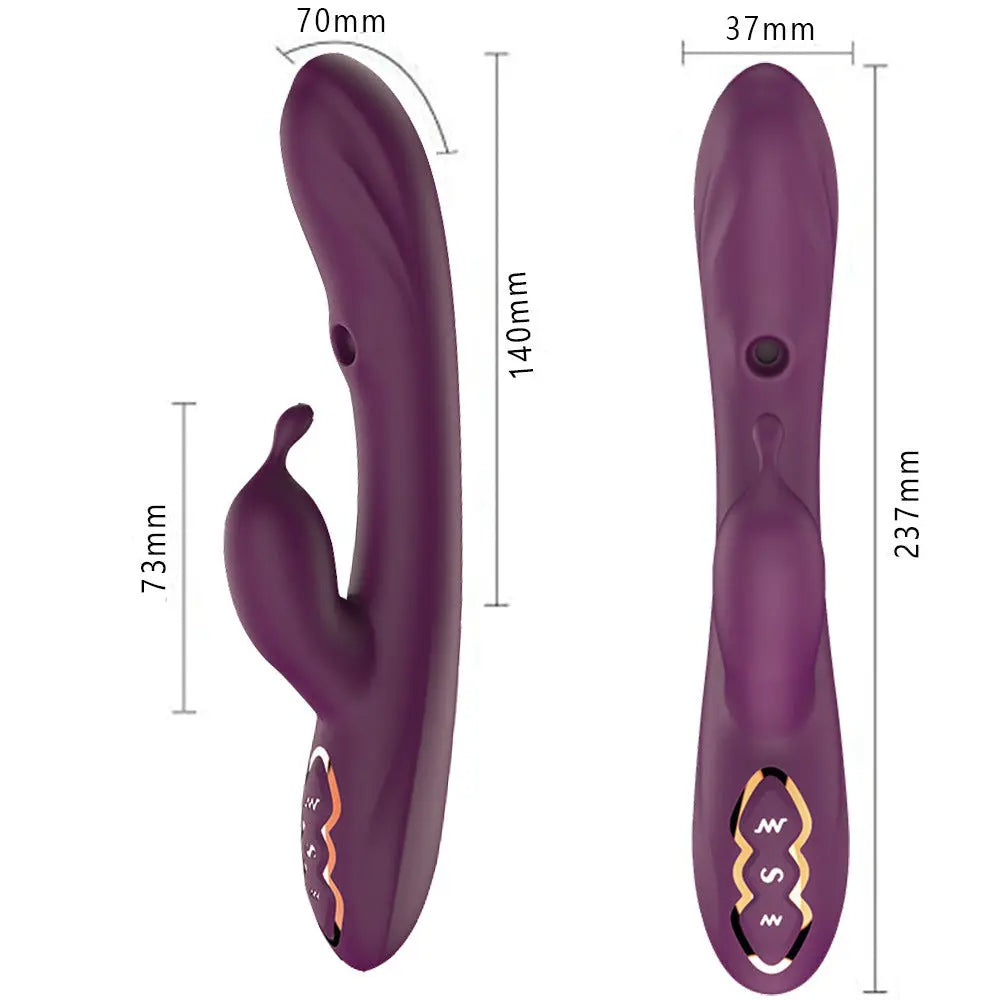 Quusvik 7-Frequency G-Spot Suction Vibrator for Women0