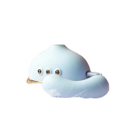 Quusvik- Sucking Vibrator Nipple Clamps Vibrating Clit Sucker For Women - Quusvik