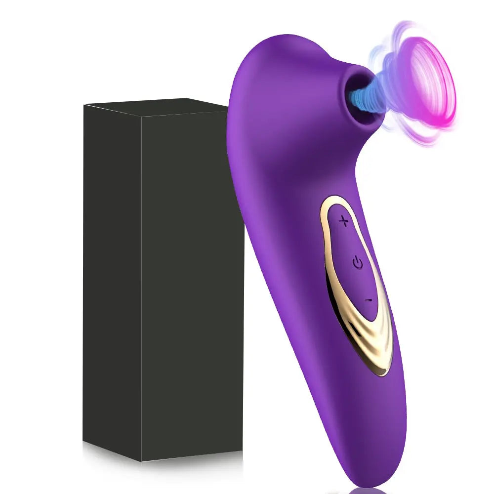 Quusvik clitoral sucker vibrator for women with nipple and G-spot suction features2
