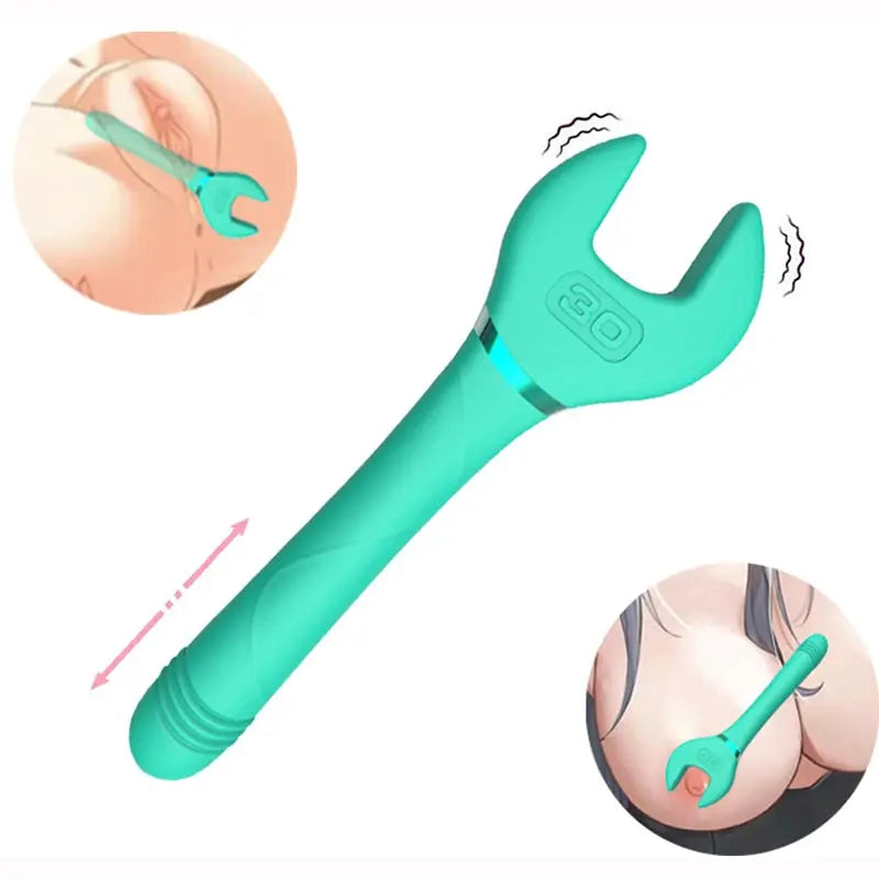 Quusvik new automatic retractable wrench vibrator cannon machine for women3