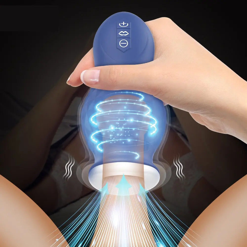 Quusvik Automatic Male Masturbator Cup with Glans Massager and Vibration Features2