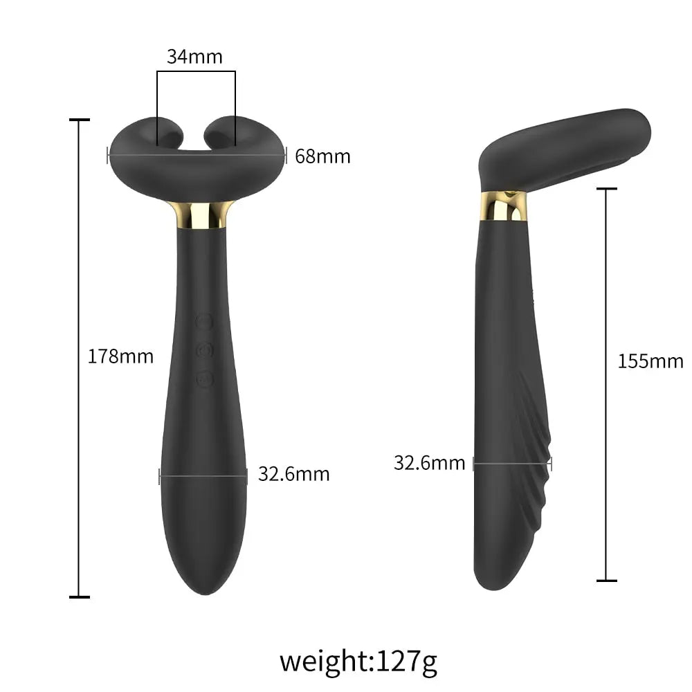 Quusvik-Penis Masturbator G Spot Vibrator Double Penetration Clit Quusvik-Penis Masturbator G Spot Vibrator Double Penetration Clit