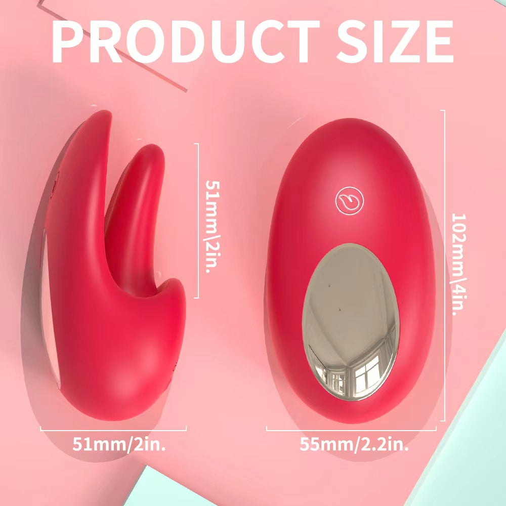 Quusvik- Tongue Shape Licking Nipples Clit Stimulation Vibrators For Women - Quusvik