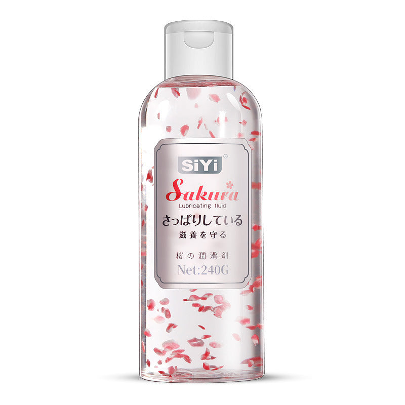 Quusvik Petal Lubricant 240ml Cherry Blossom Scent Large Capacity Body Lubricant for Adults1