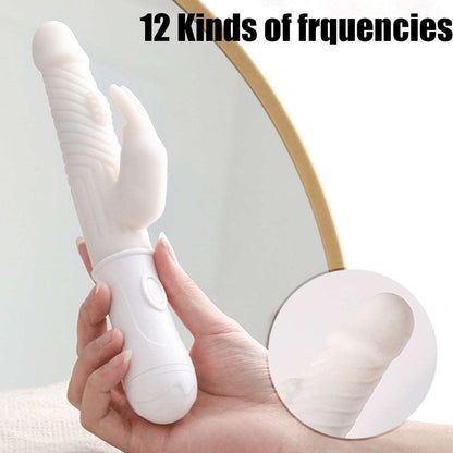 Quusvik- Blissful Joy Rabbit Bead Stick For Men And Women Shared Vibrating Stick For Women Masturbation Massager Sex 80/box - Quusvik
