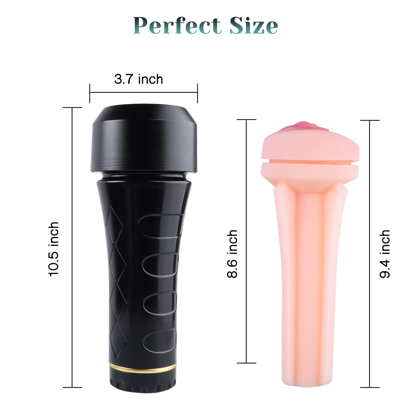 Quusvik- Male Masturbators Cup  Realistic Textured Pocket Vagina Pussy Masturbation Stroker - Quusvik