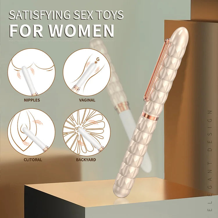 Quusvik-  Pen Vibrator G-spot Massager Clitoral Stimulator For Women - Quusvik
