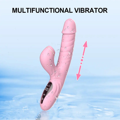 Quusvik Suck Telescopic Heating Vibrator1