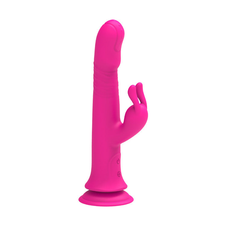 Quusvik- Rain Love Thrusting Strong Shock Rabbit Vibrator With Suction Cup - Quusvik