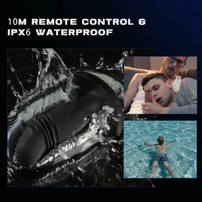 Quusvik Prostate Massager with APP-remote control featuring 3 Thrusts & 9 Vibrations1