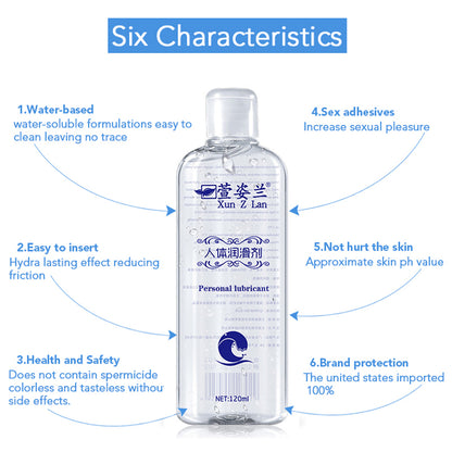 Quusvik Clear Body Lube 120ml4