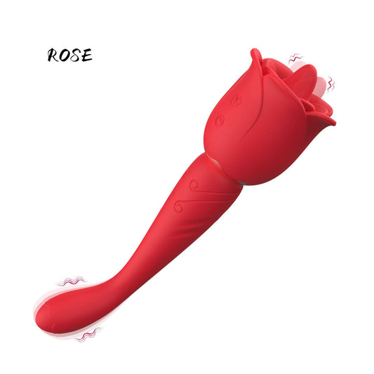 Quusvik Rose Honey Tongue Licking Vibrator for G-spot and Nipple Stimulation3