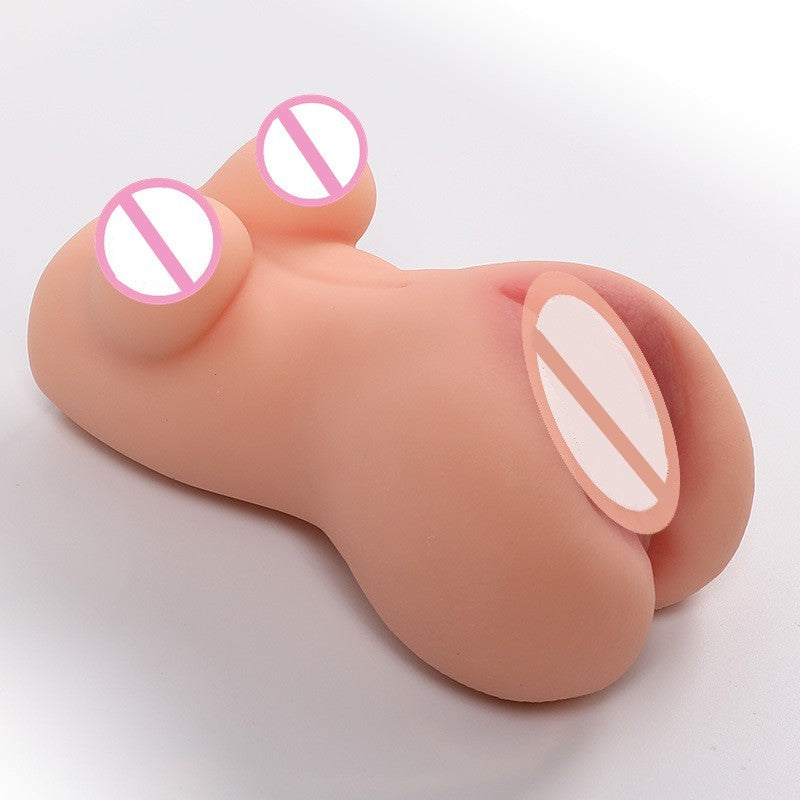 Quusvik- Female Inverted Model Male Masturbation Device Silicone Famous Adult Sex Toys - Quusvik