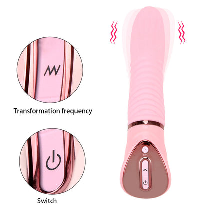 Quusvik- Women Vagina Clitoris Stimulator Multifunction G-spot Massager 10 Speed Tongue Vibrator Female Masturbation - Quusvik